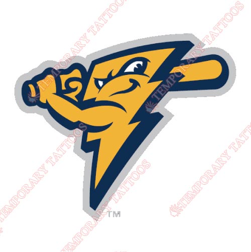 Trenton Thunder Customize Temporary Tattoos Stickers NO.7871